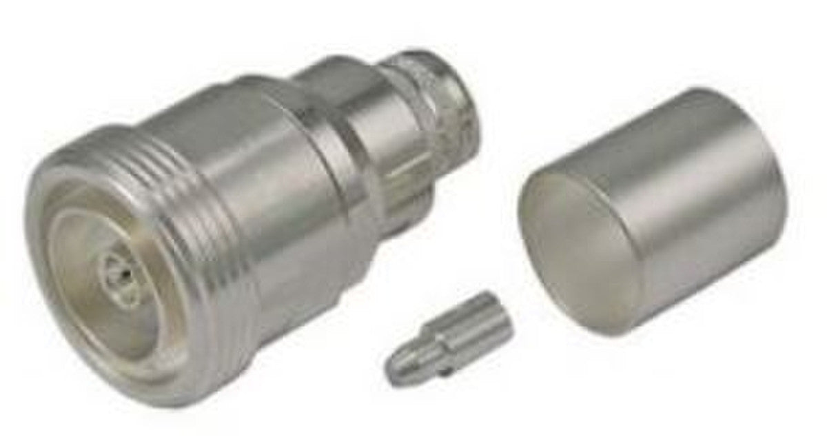 Pulse 716-40 7-16 DIN-Female Connector, Crimp - White Bronze - LMR400/CNT400 Cables