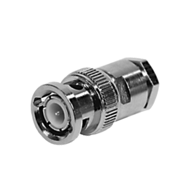 Pulse BNC-04 BNC-Male Connector, Solder - RG142, RG223 and RG58 Cables