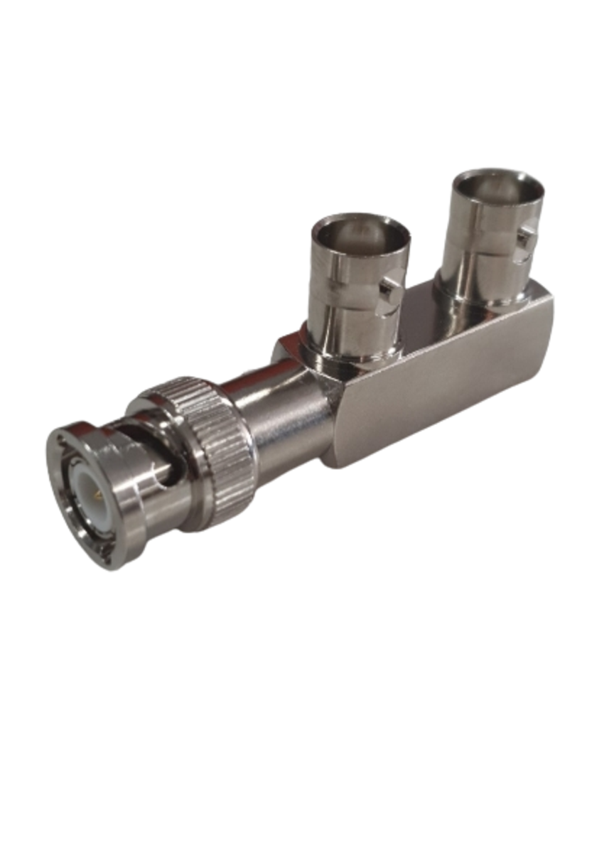 Pulse BNC-81 Tee Adaptor is a versatile connector designed for various RF applications. This adaptor features a BNC-Male and two BNC-Female connectors.
