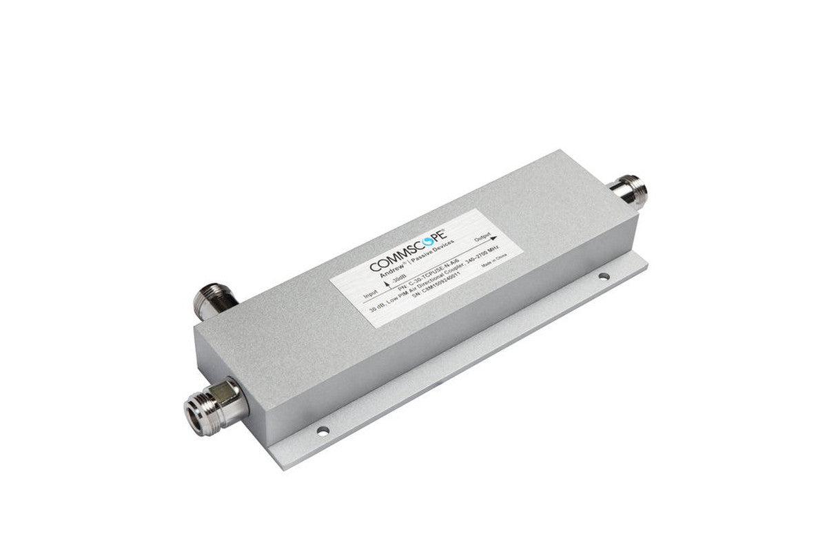CommScope C-30-TCPUSE-N-AI6 Directional Coupler is a high-performance RF component designed for accurate signal distribution across a 340-2700 MHz range.