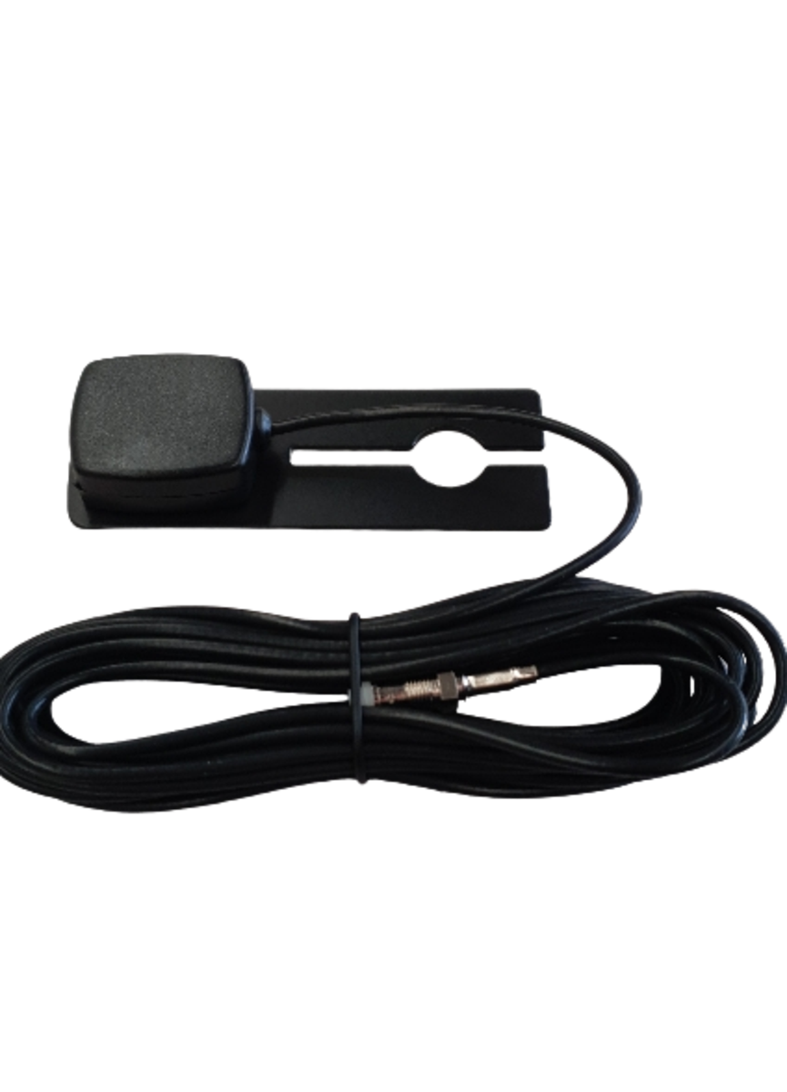 RFI GPS3-5M-SMA-BKT Dual Mount GPS Antenna, 1592-1610 MHz, 5m, SMA-Male with Bracket