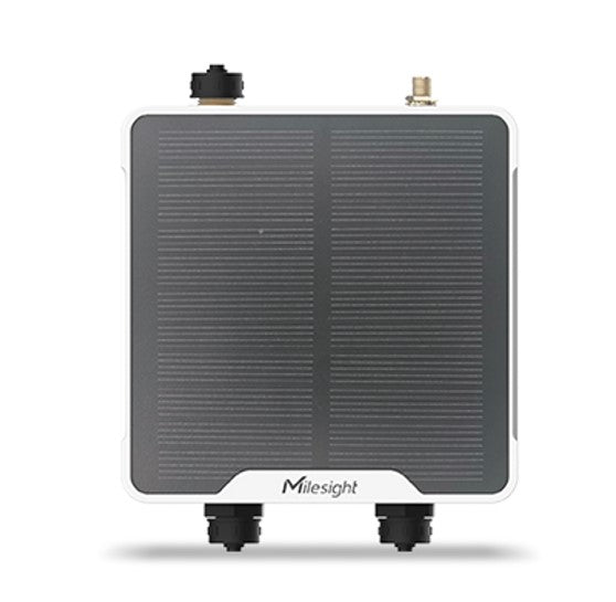 Milesight UC512 Solar Powered Solenoid Valve Controller - Replaceable Battery