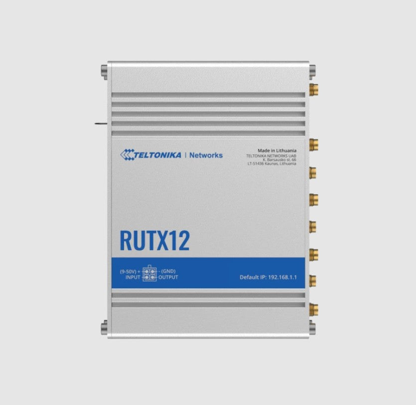 Teltonika RUTX12 4G Industrial VPN Router