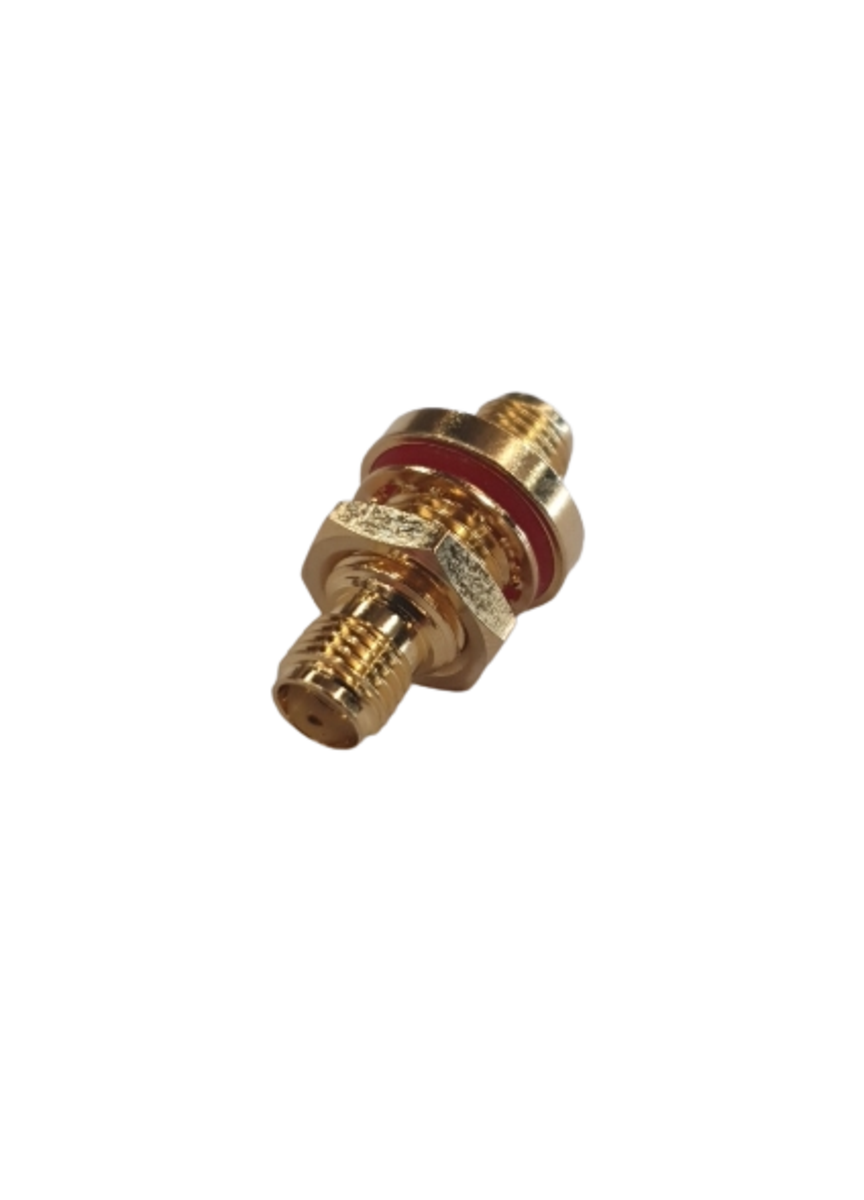 Pulse SMA-10 SMA-Female to SMA-Female Adaptor, Bulkhead