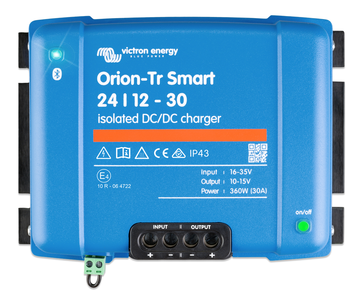 Victron Orion TR Smart DC-DC Charger, 30A, 24/12V, Isolated - ORI241236120