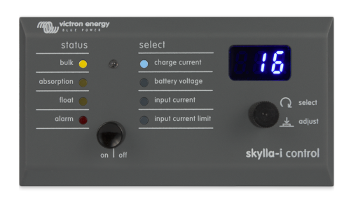 Victron Skylla-I Charger Control GX Panel - REC000300010R