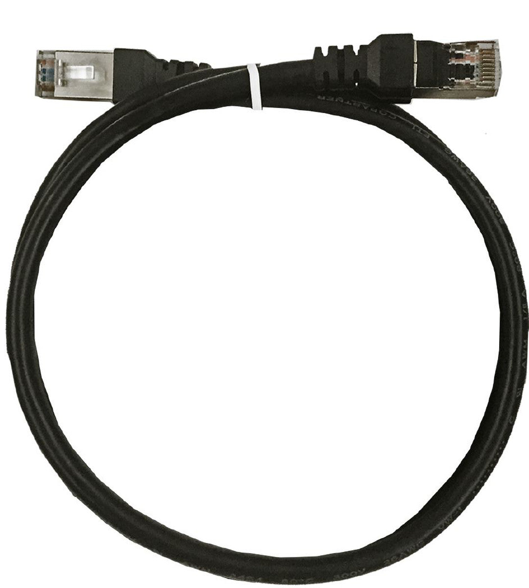 X10DR XIC-0.5 Shielded 6mm Interface Cable, Male/Male - Black