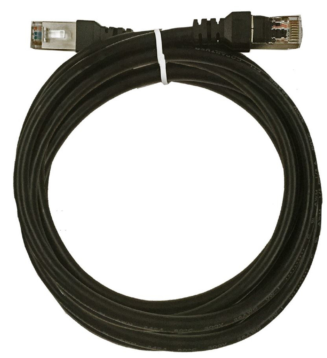X10DR XIC-6.2 Shielded 6mm Interface Cable, Male/Male - Black