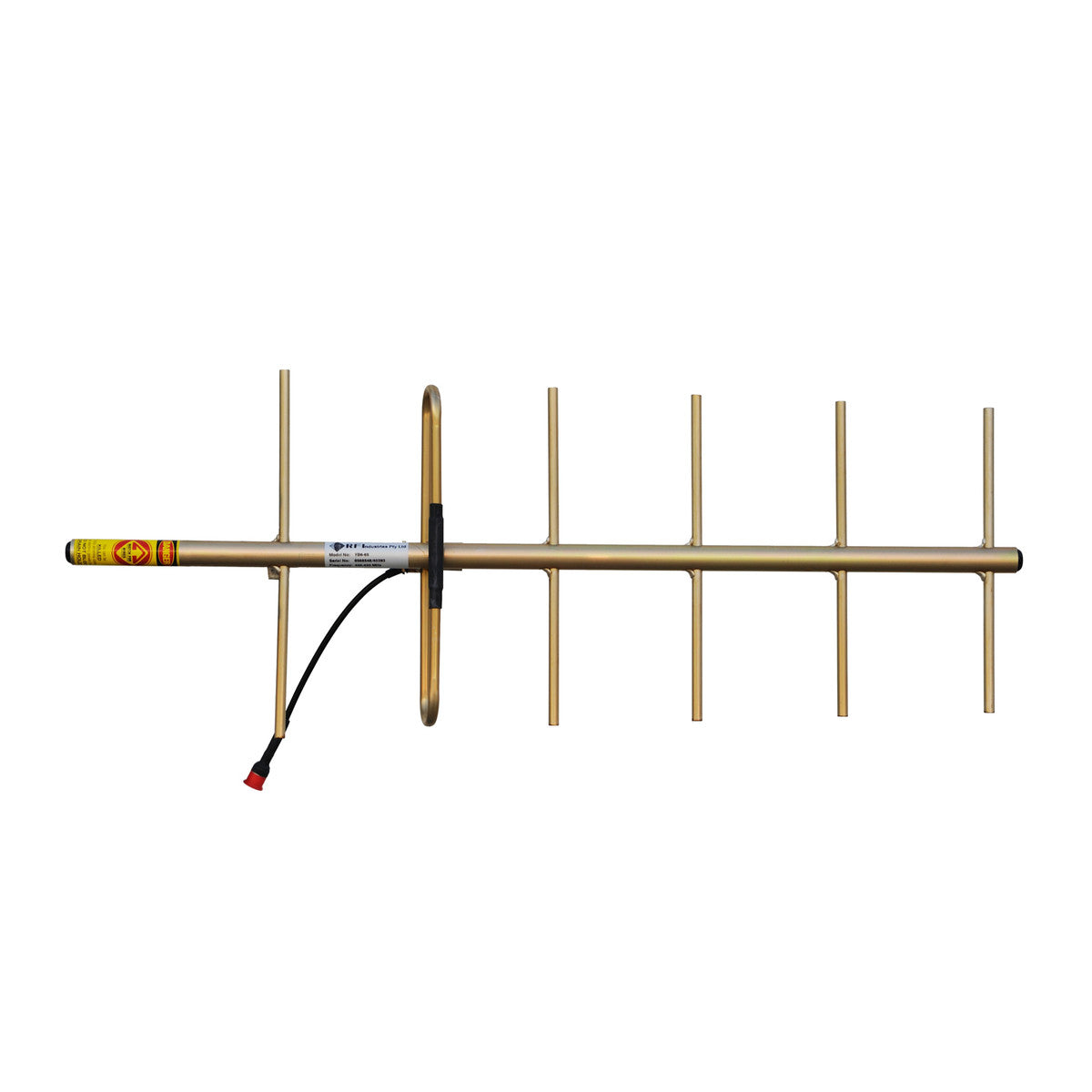 RFI YB6-61 6 Element Yagi Antenna, 450-480 MHz, 11 dBi