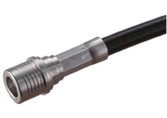 Huber+Suhner QMA-Male Connector, RG58 Solder or Crimp