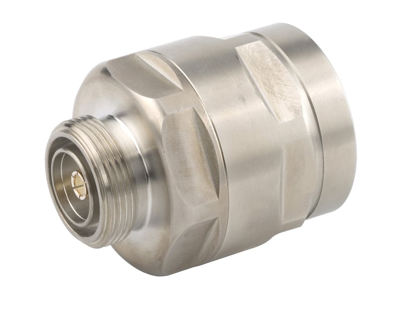 CommScope 158EZDF is a 7-16 DIN-Female Connector designed for use with 1-5/8'' FXL-1873 and AVA7-50 coaxial cables. Replacement for AL7DF-PSA 7-16 DIN(F).