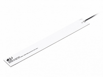 2J 2JP1180P UHF Rigid Fiberglass 5G Antenna, 410-5925 MHz, Adhesive Mount