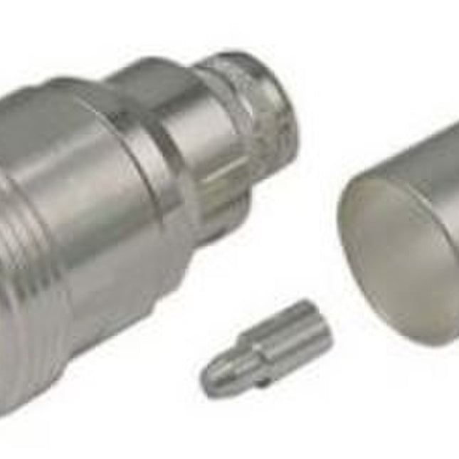Pulse 716-40 7-16 DIN-Female Connector, Crimp - White Bronze - LMR400/CNT400 Cables