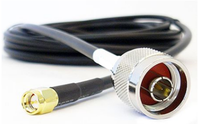 Pulse RG58 SMA-Male to N-Male Cable Lead - Various Length Available