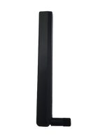RFI ANT-LTE-SMA-B Terminal Antenna, 698-2700 MHz, 2.6 dBi, Right Angle SMA-Male - Black