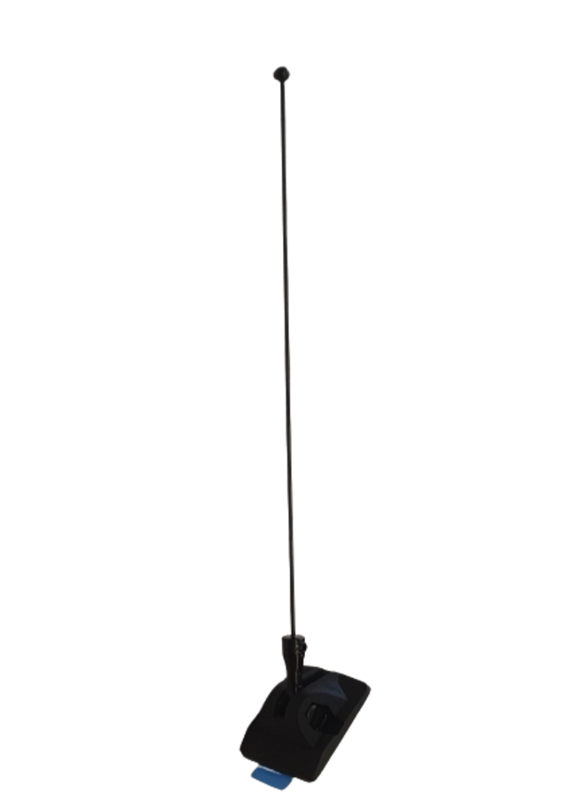 RFI UHF Glass Mount Antenna 380-474 MHz; 5.0m No Connector, is a broadband antenna specifically designed for Tetra mobile applications.
