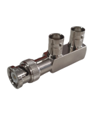 Pulse BNC-81 Tee Adaptor is a versatile connector designed for various RF applications. This adaptor features a BNC-Male and two BNC-Female connectors.