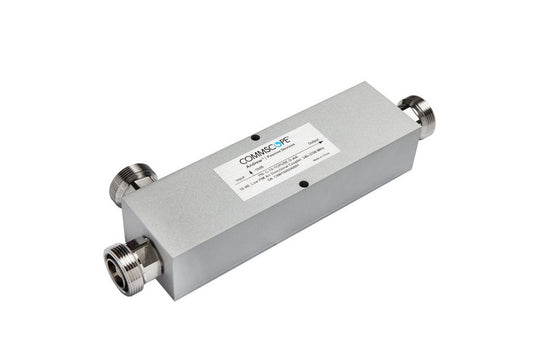 CommScope C-10-TCPUSE-D-AI6 Low PIM Air Directional Coupler is a high-performance RF component designed for precise signal distribution across a broad frequency range of 340-2700 MHz.