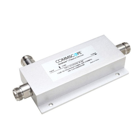CommScope C-13-CPUSE-N-AI6 3-Port Directional Coupler is a high-performance RF component designed for precise signal distribution across a broad frequency range of 555-2700 MHz.