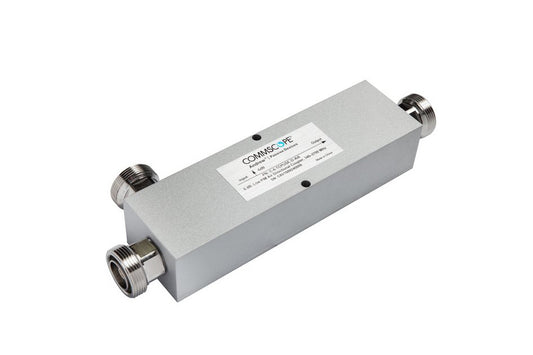 CommScope C-6-TCPUSE-D-AI6 Air Directional Coupler is designed for precise RF signal distribution across a broad frequency range of 340-2700 MHz.