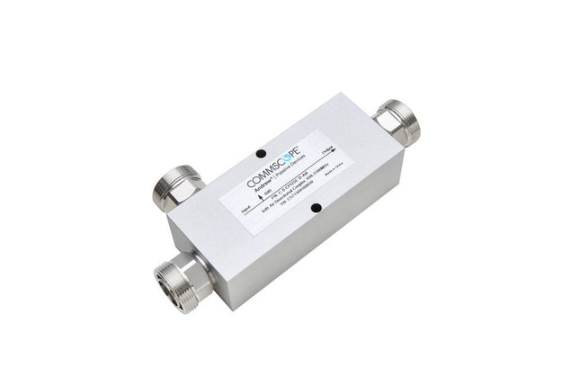CommScope C-8-CPUSE-D-AI6 Air Directional Coupler is designed for precise RF signal distribution across a broad frequency range of 555-2700 MHz.