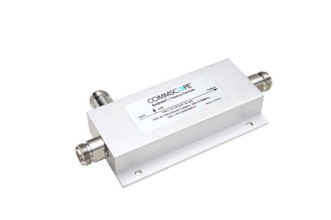 CommScope C-8-CPUSE-N-AI6 Air Directional Coupler is designed for precise RF signal distribution across a broad frequency range of 555-2700 MHz.