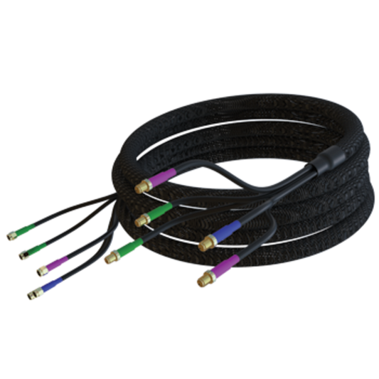 Poynting CAB-118-7 Cable for 7-In-1 Antennas 7x5m HDF-195, 5x SMA-Male, 2x RP-SMA-Male