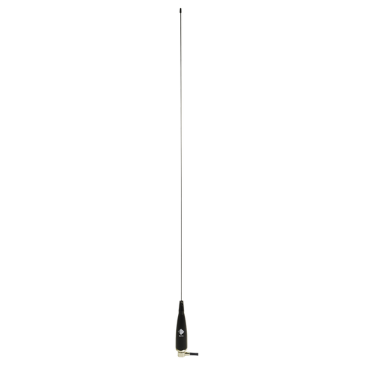 RFI CD19-7077-53 Antenna; 1.5 dB Broadband VHF Mid-Band Mopole Antenna; 70-77 MHz with MBC Base 5m cable and without connector - offers exceptional bandwidth coverage without compromising performance.