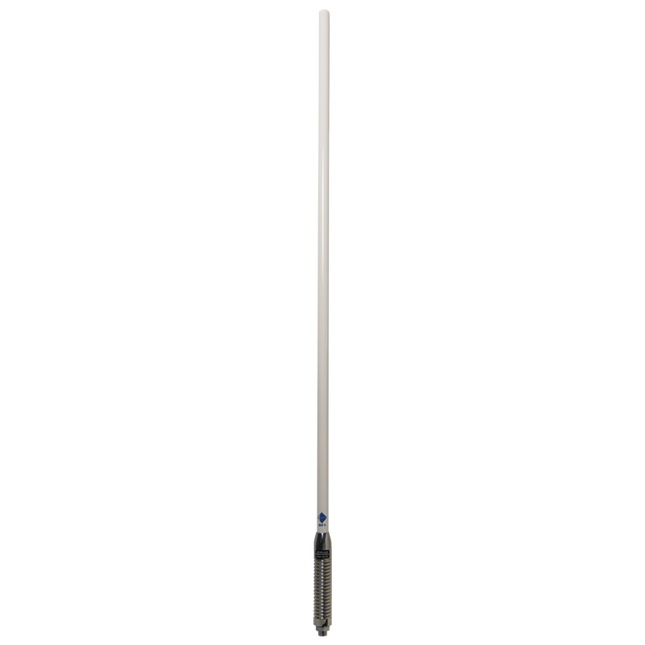 RFI CB Collinear Antenna; UHF CBRS CD5000-W; 5 dBi 477 MHz; 5.0m FME(F) and UHF(A) - White