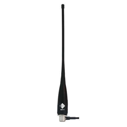RFI CD61-3847-53 UHF Mopole Antenna, 380-470 MHz, 4 dB, MBC Base, 5m, No Connector