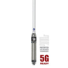 RFI CD8197-W 5G Vehicle Antenna, 698-3800 MHz, 7.5 dBi, 5m, SMA-Male - White
