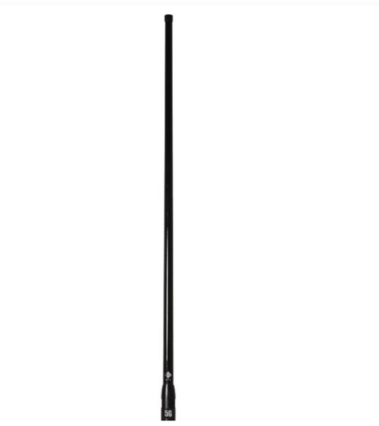 RFI CDQ8194-B Whip, 698-3800 MHz, 5.5 dBi - Black