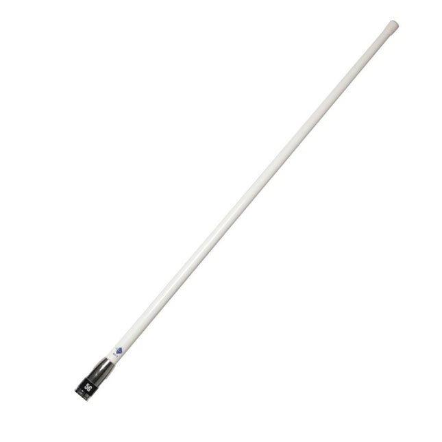 RFI CDQ8199-W-WHIP 5G Vehicle Antenna Whip, 698-3800 MHz, 8.5 dBi - White