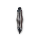 RFI CDR7100-SA-C Spring Assembly; 5m FME(F) - Bright Chrome, featuring durable 5m 9006 cable terminated with FME(F) connector in bright chrome.