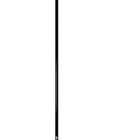 RFI CDR8195-B-WHIP 5G Vehicle Antenna Whip, 698-3800 MHz, 6.5 dBi - Black