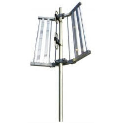 RFI CSA20-67-P Dual Dipole Antenna with Corner Screen, 406-512 MH, 4.3-10-Female