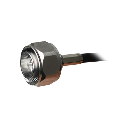 Pulse D43-121 4.3-10-Male Connector, Captive/Crimp - RG142/RG223 Cable