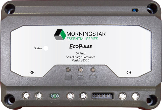 Morningstar EC-20 EcoPulse PWM Solar Regulator, 20A, 12/24V