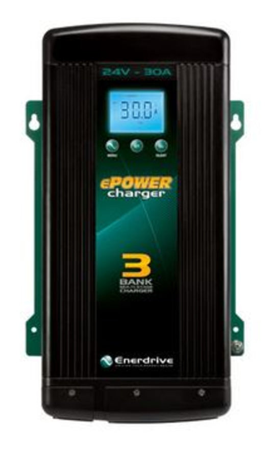 Enerdrive ePOWER EN32430 Battery Charger, 24V/30A, 3x Outputs
