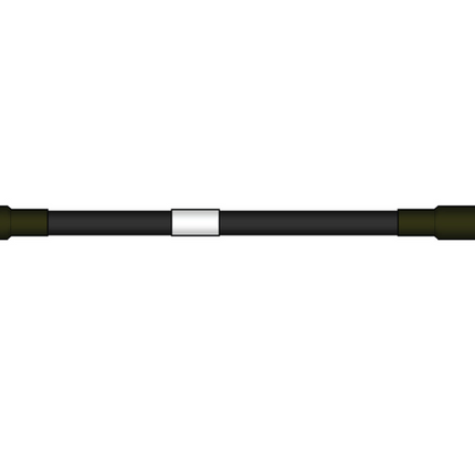 Commscope F1A-PNMNF-1M Jumper, Type-N Male to Type-N Female, 1m