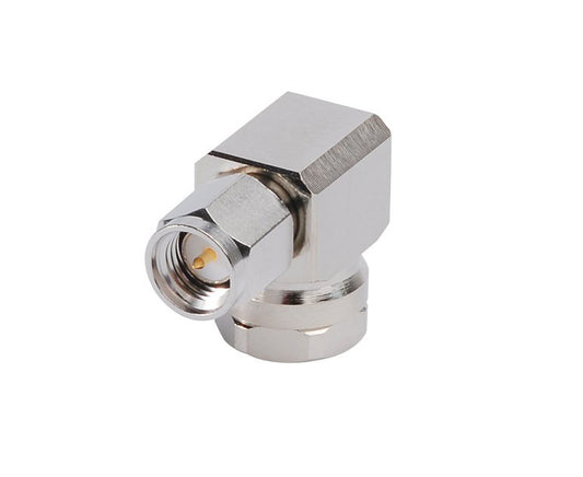 Commscope F1TSR Right Angle SMA-Male Connector for 1/4'' FSJ1-50A Cable