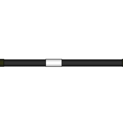 Commscope F4R-HPHMHM-1M Jumper, 4.3-10-Male to 4.3-10-Male, 1m