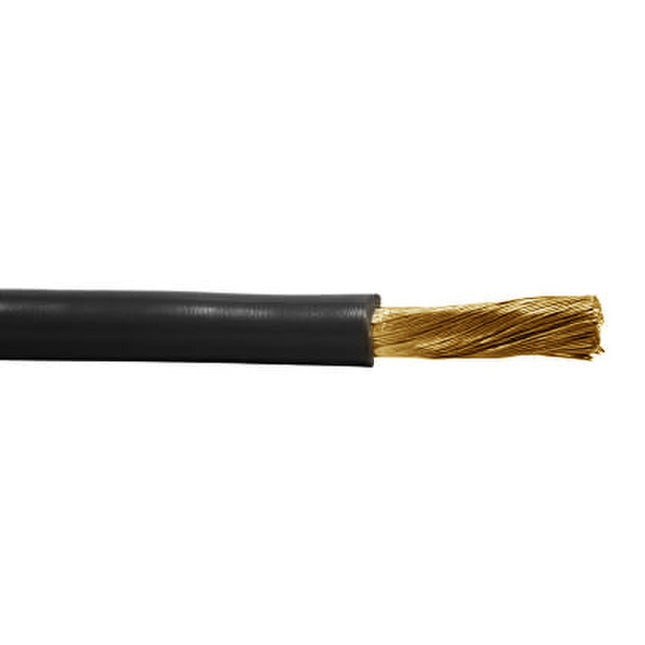 Tycab FPC10B-100 Single Core DC Cable, 10mm Square, 100m - Black