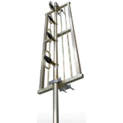 RFI FSA40-67-P UHF Flat Screened Array, 403-512 MHz, 9 dBd