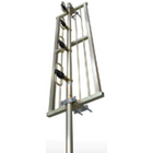 RFI FSA40-67-P UHF Flat Screened Array, 403-512 MHz, 9 dBd