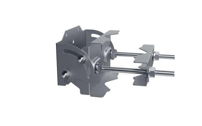 Inseego FW20xx-PM Pole Mount for Outdoor CPEs guarantees fantastic performance by maintaining the ideal angle for your CPEs.