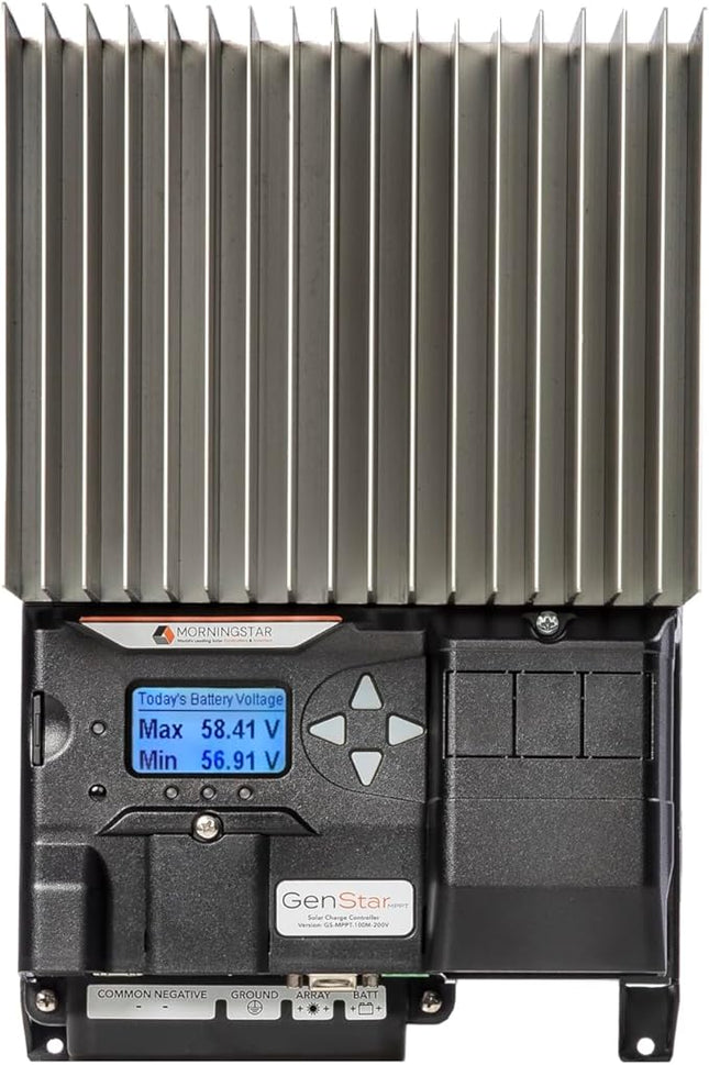 Morningstar GS-MPPT-100M-200V GenStar Solar Regulator, 100A, 12-48V, 200 VOC