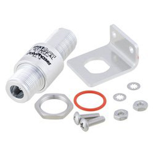 Polyphaser GT-NFF-AL RF Surge Protector, DC-6 GHz, N F/F Bulkhead, GDT
