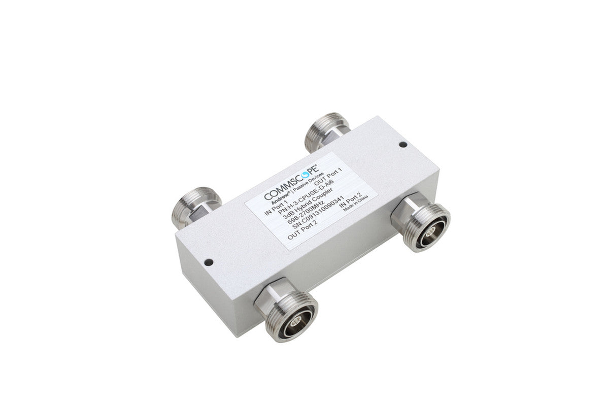 CommScope H-3-CPUSE-D-AI6 Hybrid Coupler, 555-2700 MHz, 3 dB, 7-16 DIN-Female