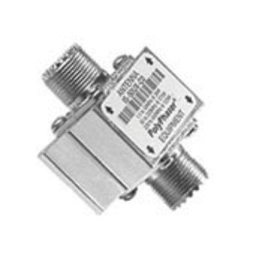 PolyPhaser IS-50UX-C0 RF Surge Protector, 1.5-700 MHz, 2 kW, UHF F-F
